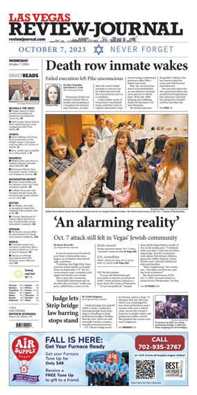 Cover of Las Vegas Review-Journal