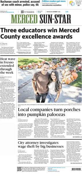 Cover of Merced Sun-Star