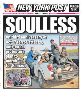 Cover of New York Post