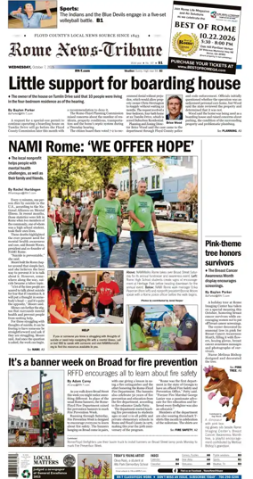 Cover of Rome News-Tribune