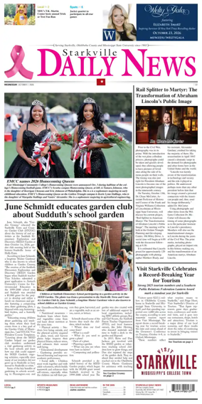 Cover of Starkville Daily News