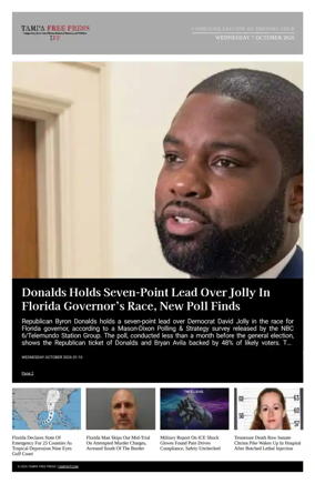 Cover of Tampa Free Press