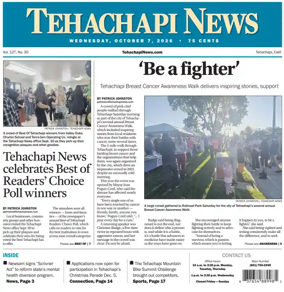 Cover of Tehachapi News