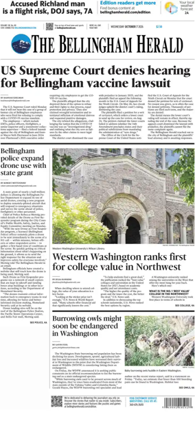 Cover of The Bellingham Herald
