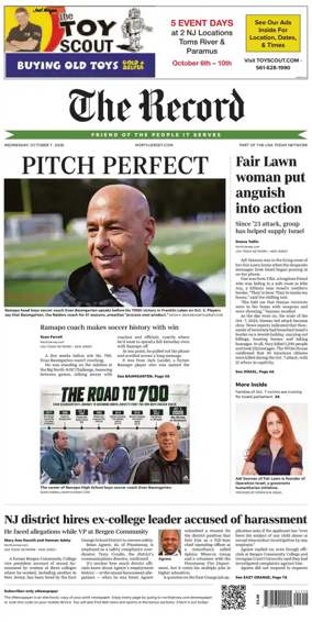Cover of The Bergen Record