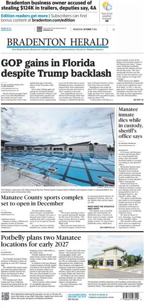 Cover of The Bradenton Herald