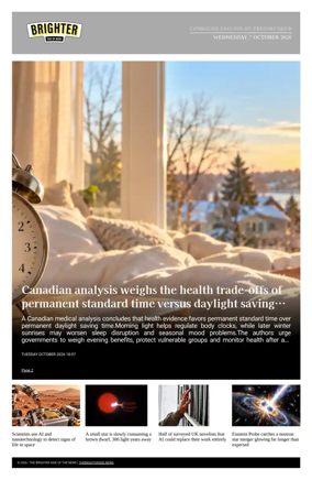 Cover of The Brighter Side of News