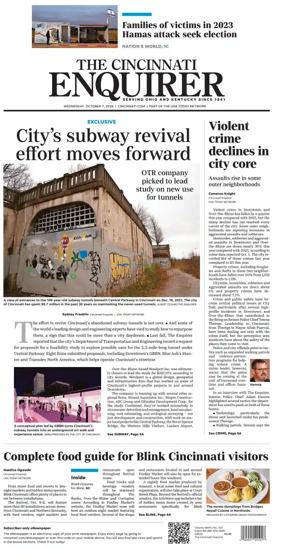 Cover of The Cincinnati Enquirer