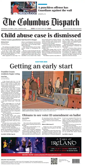 Cover of The Columbus Dispatch