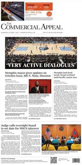 Cover of The Commercial Appeal