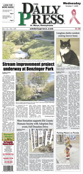 Cover of The Daily Press