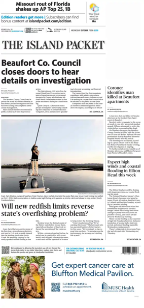 Cover of The Island Packet