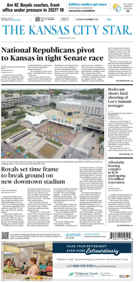 Cover of The Kansas City Star