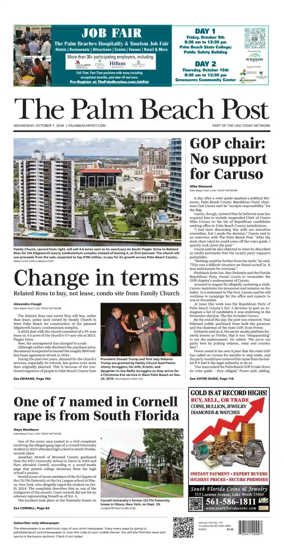 Cover of The Palm Beach Post