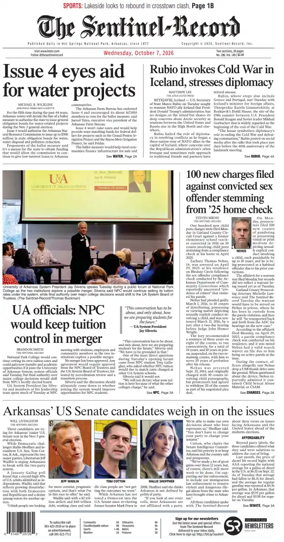 Cover of The Sentinel-Record