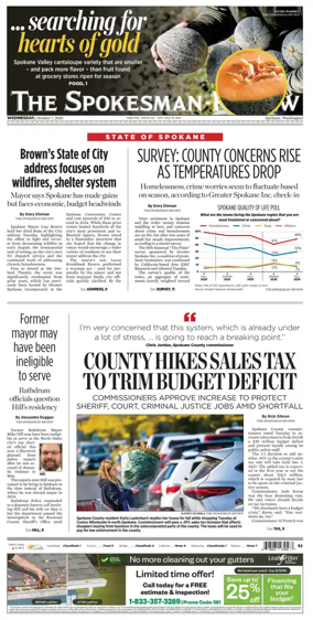 Cover of The Spokesman-Review (Spokane)