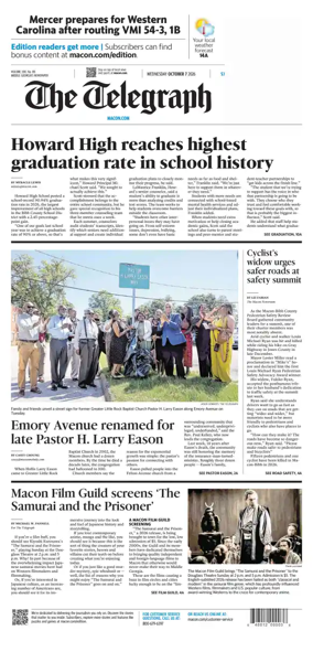 Cover of The Telegraph (Macon)