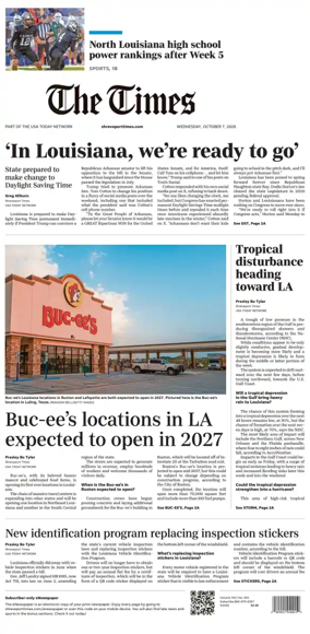 Cover of The Times (Shreveport)