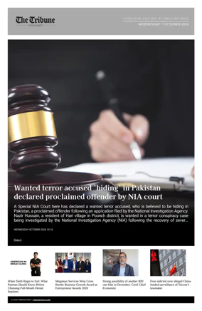 Cover of Tribune India - Compiled Edition