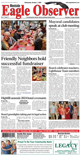 Cover of Westside Eagle-Observer