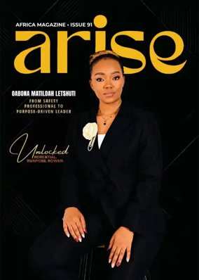 Cover of Arise Africa Magazine
