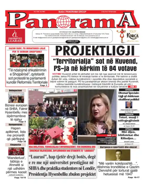 Cover of Panorama (Albania)