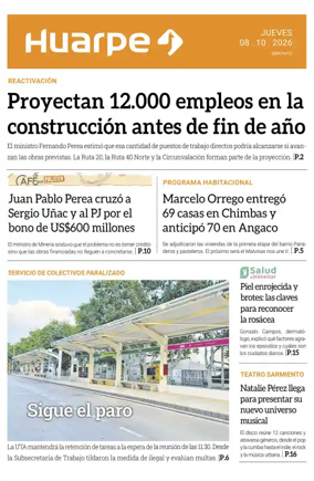 Cover of Diario Huarpe