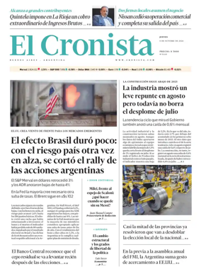 Cover of El Cronista