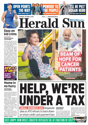 Cover of Herald Sun