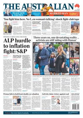 Cover of The Australian