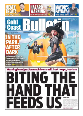 Cover of The Gold Coast Bulletin