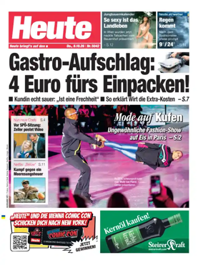 Cover of Heute - Niederosterreich Ausgabe