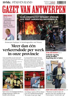 Cover of Gazet van Antwerpen Stad en Rand