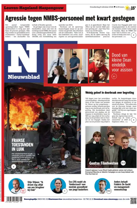 Cover of Het Nieuwsblad