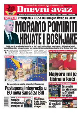 Cover of Dnevni avaz