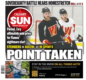 Cover of Calgary Sun