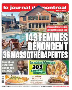 Cover of Le Journal de Montreal