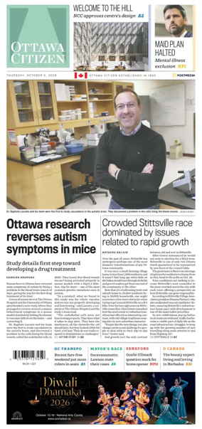 Cover of Ottawa Citizen