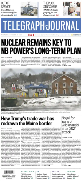 Cover of Telegraph-Journal