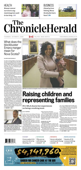 Cover of The Chronicle Herald (Metro)