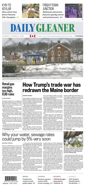 Cover of The Daily Gleaner