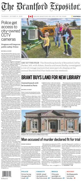 Cover of The Expositor (Brantford)