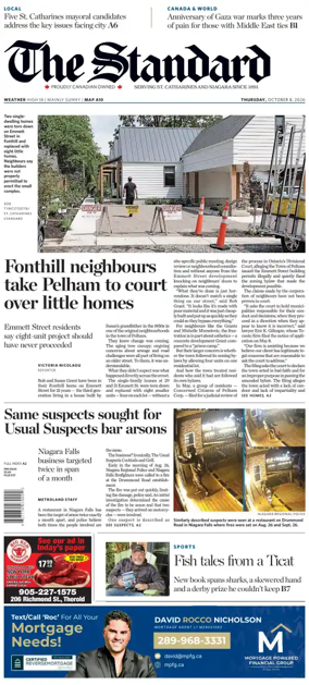 Cover of The Standard (St. Catharines)