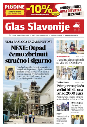 Cover of Glas Slavonije
