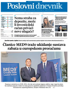 Cover of Poslovni Dnevnik