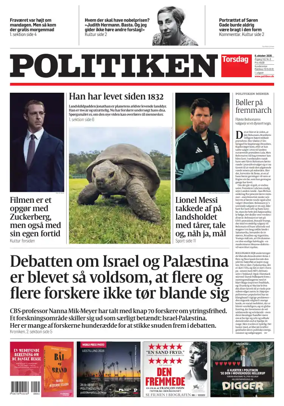 Cover of Politiken