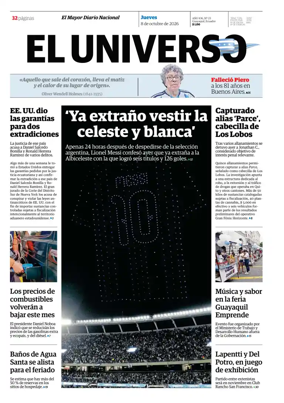 Cover of El Universo