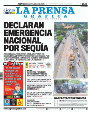 Cover of La Prensa Grafica