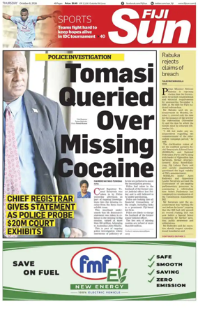 Cover of Fiji Sun