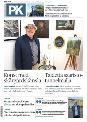 Cover of Pargas Kungorelser - Paraisten Kuulutukset